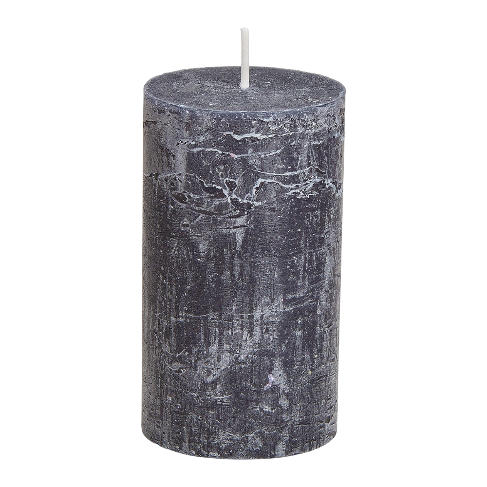 Kerze aus Wachs Schwarz 12cm Wohnzimmer – Weinatelier Agnes