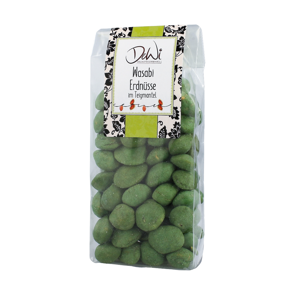 DeWi, Erdnüsse im Wasabi-Teigmantel, 150g
