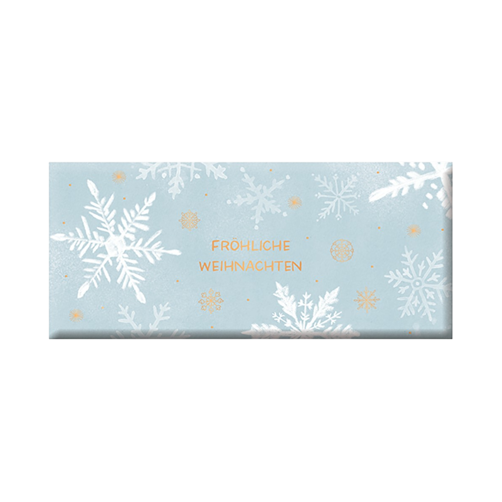 Grafik Werkstatt, Schokolade Fröhliche Weihnachten, 30g