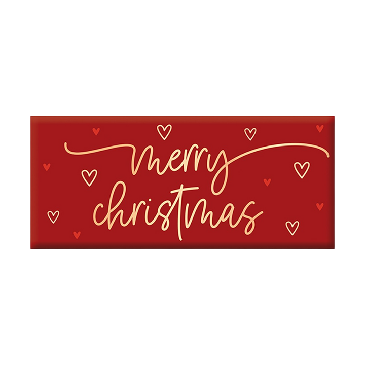 Grafik Werkstatt, Schokolade Merry Christmas, 30g