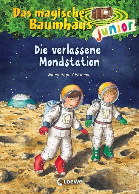 Das magische Baumhaus junior Band 8 Die verlassene Mondstation, Kinderbuch ab 6 Jahren von Mary Pope Osborne, Hardcover