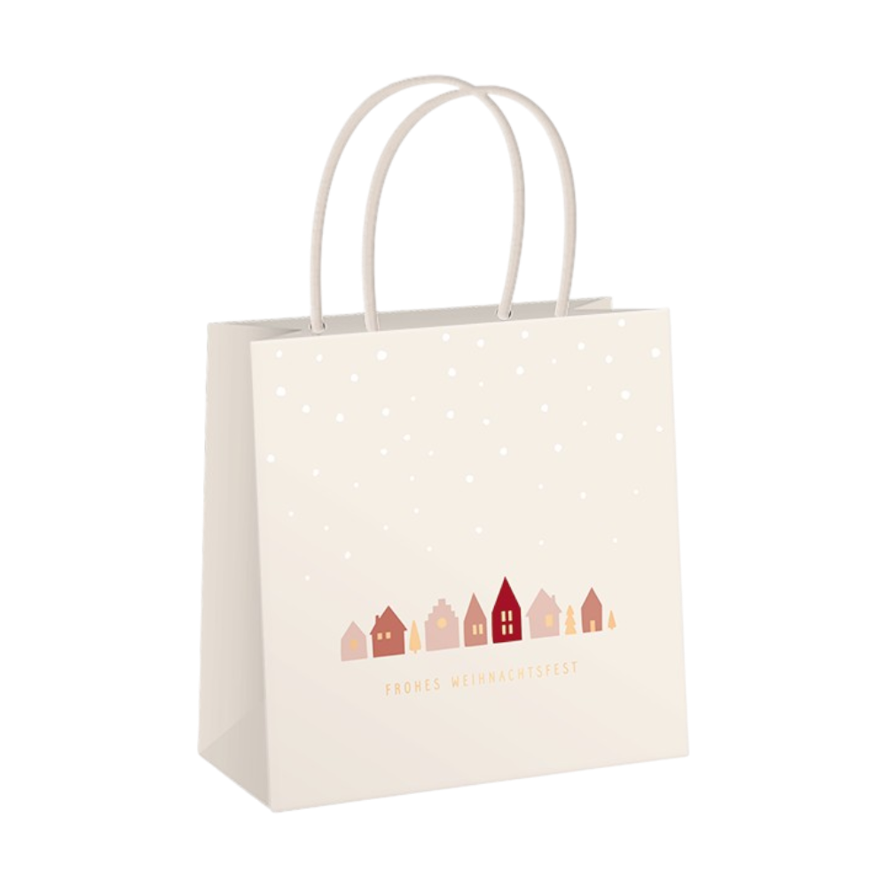 Geschenktüte klein Weihnachten Frohes Weihnachtsfest 125mm