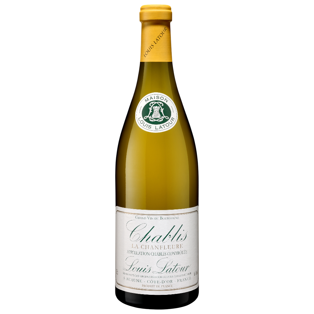 Maison Louis Latour Chablis La Chanfleure AOC 2023 - französischer Chablis-Chardonnay aus Kimmeridgian-Kalkstein mit 8-10 Monaten Edelstahl-Reifung