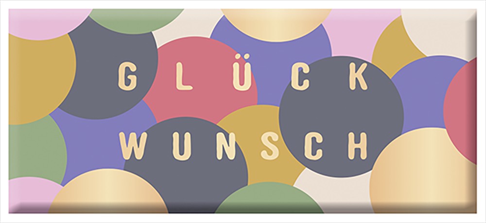 Grafik Werkstatt, Schoko Glückwunsch, 30g