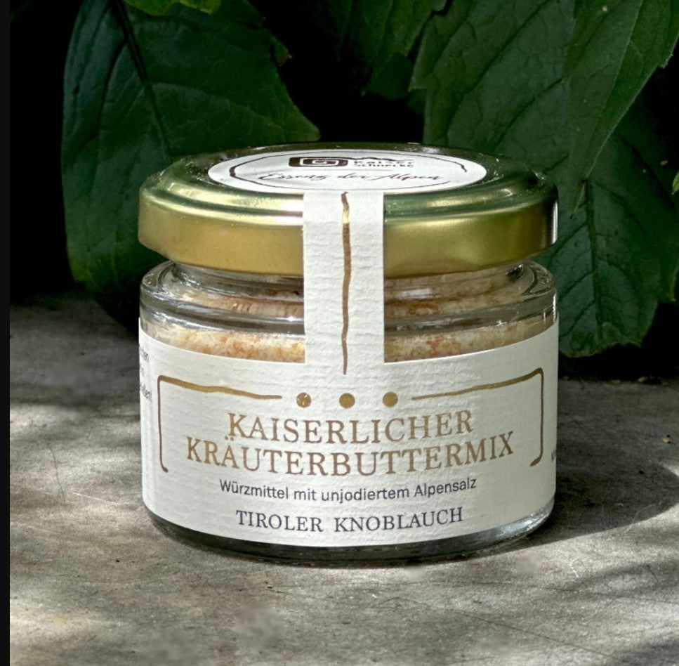 Kaiserschnecke, Kräuterbuttermix Tiroler Knoblauch, 40g