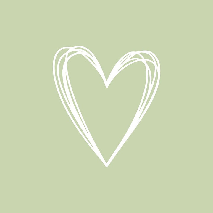 ppd, Pure Heart green Napkin Servietten 33x33 cm