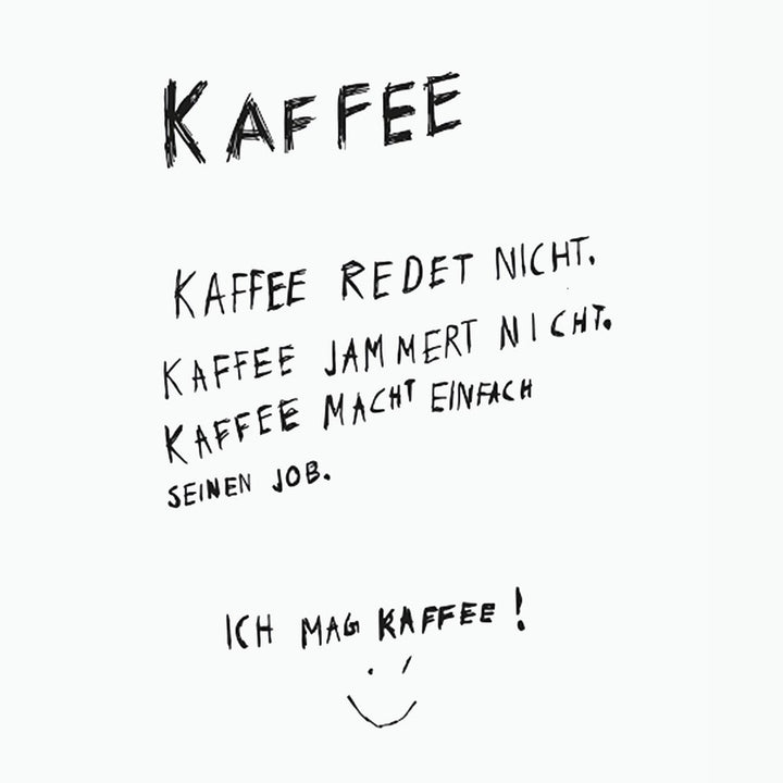 ppd, Kaffee redet nicht Lunch-Servietten 33x33 cm