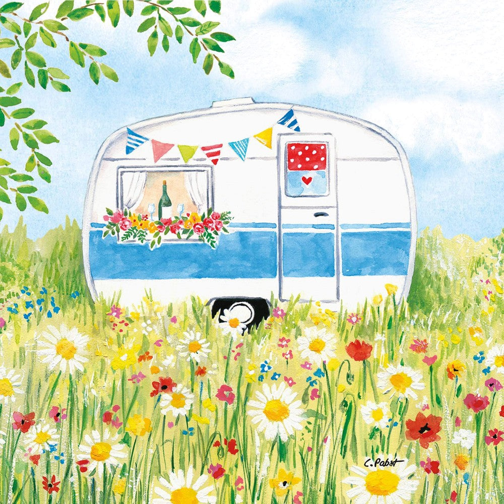 ppd, Happy Camping Servietten 33x33 cm