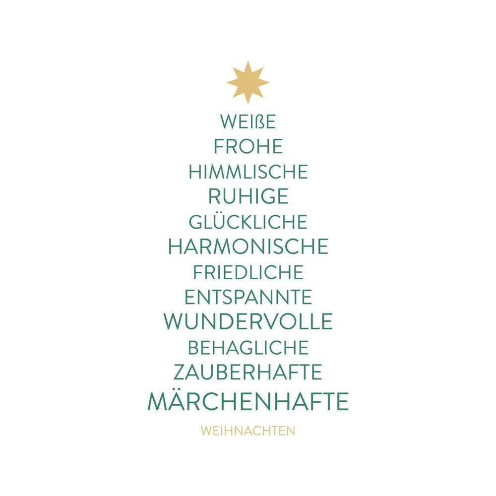 ppd Märchenhafte Weihnachten Servietten 33x33cm, 20 Stück, 3-lagig, chlorfrei gebleicht, märchenhaftes Weihnachtsmotiv