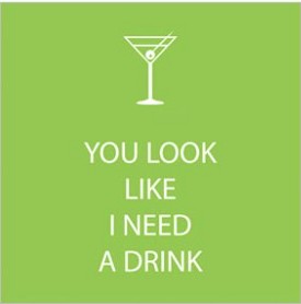 ppd,You Look Cocktail-Servietten 25x25 cm