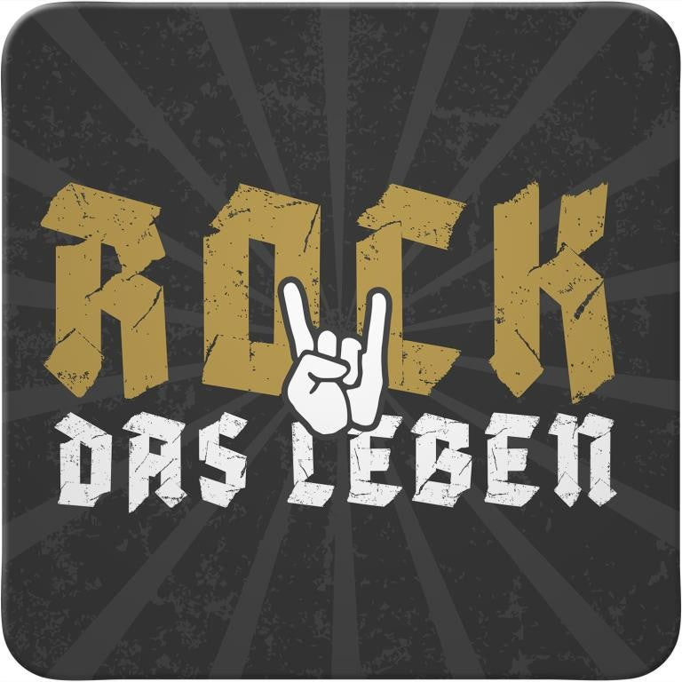 GRUSS&CO, Untersetzer ROCK - das Leben