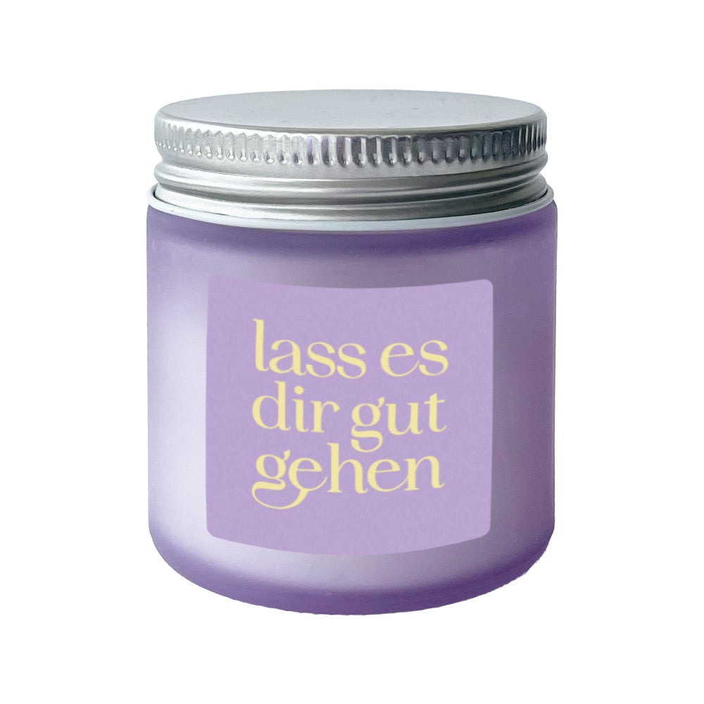 Grafik Werkstatt, Kerze Gute Laune lass es dir gut gehen