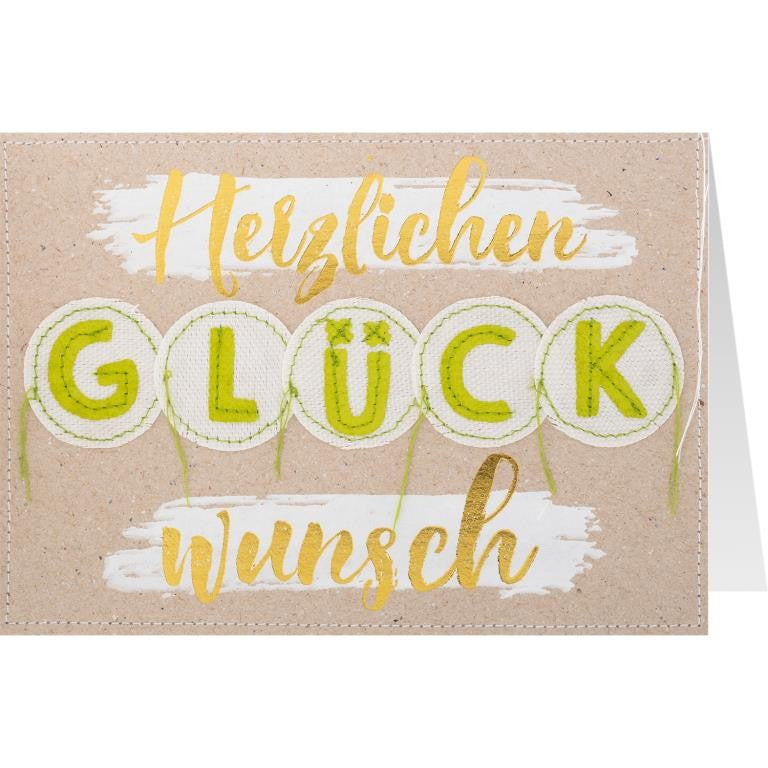 GRUSS & CO, Grußkarte 91144 CANVAS de 51 h - Glückwunsch