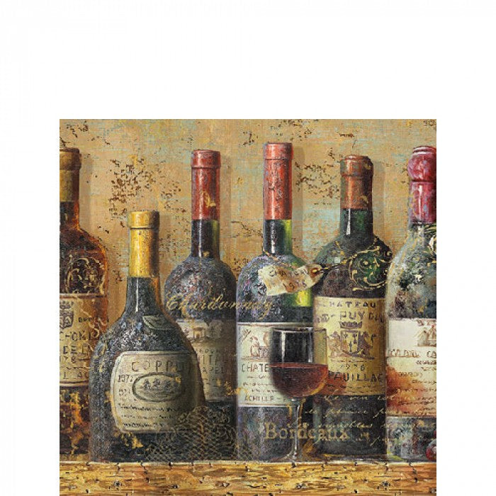Ambiente, Best wines - Cocktailservietten 25 x 25 cm