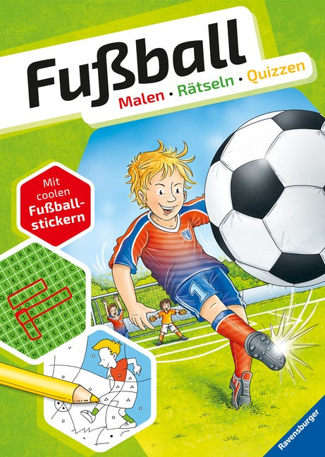 Ravensburger, Fußball. Malen - Rätseln - Quizzen