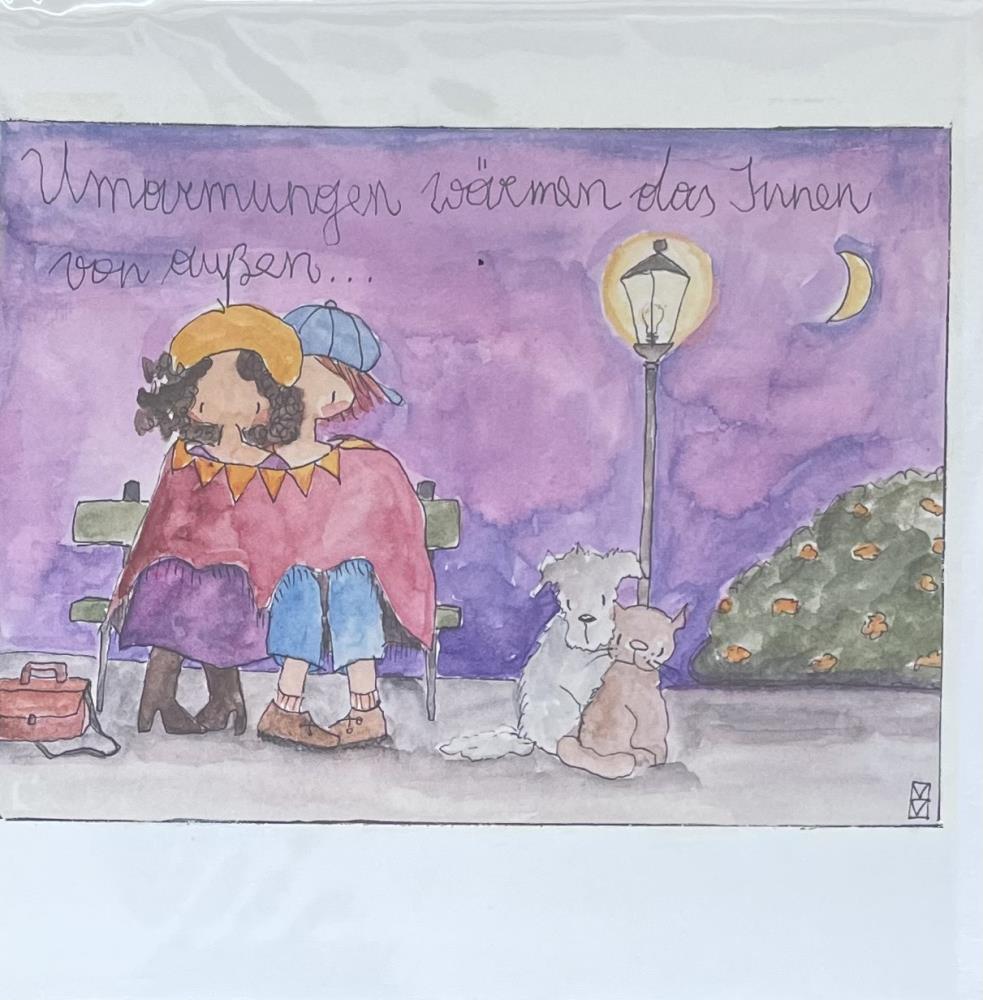 Michaela Mara, Kunstbillet Klappkarte BQ10MA1243