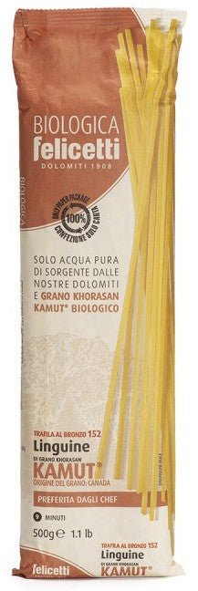 Felicetti, Biologica Linguine Khorasan Kamut 152, 500g - Weinatelier Agnes