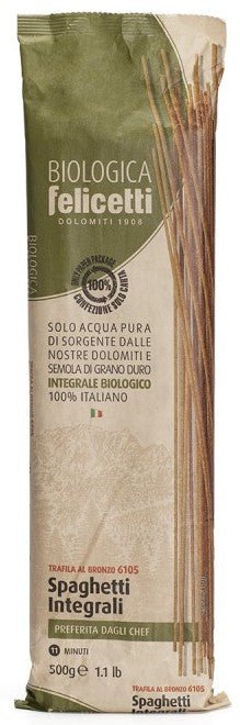 Felicetti, Biologica Spaghetti Integrali 6105, 500g - Weinatelier Agnes