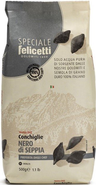 Felicetti, Speciale Conchiglie Nero di Seppia 842, 500g - Weinatelier Agnes