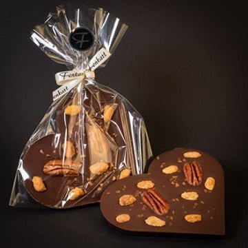 Fenkart, Schokoladenherz Edelbitterschokolade, 100g - Weinatelier Agnes