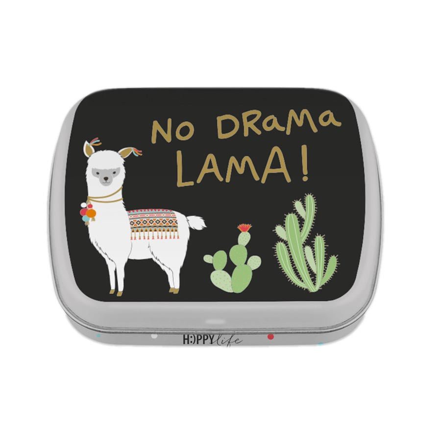 H:)PPYlife, Mintdose 58347 Motiv »No Drama, Lama!« - Weinatelier Agnes