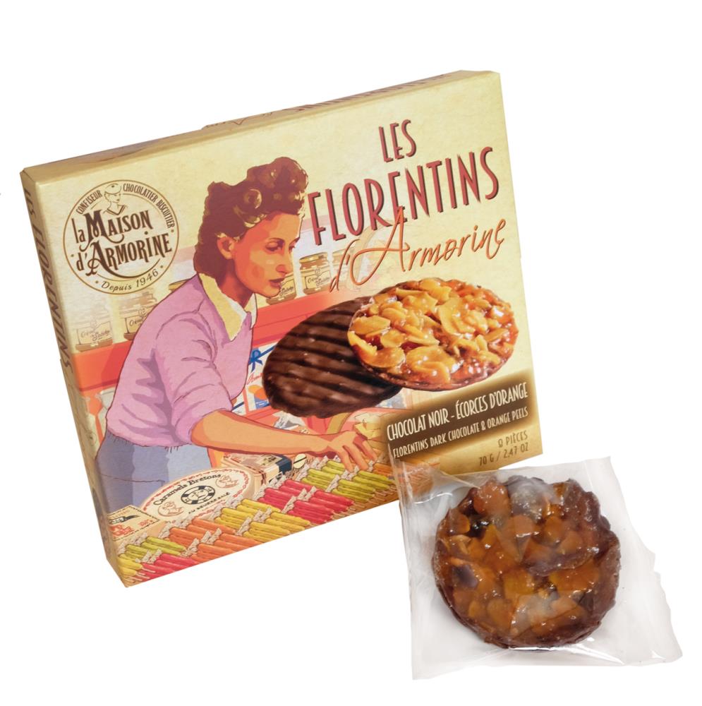 La Maison Armorine, Les Florentins d’Armorine Chocolat Noir - Weinatelier Agnes