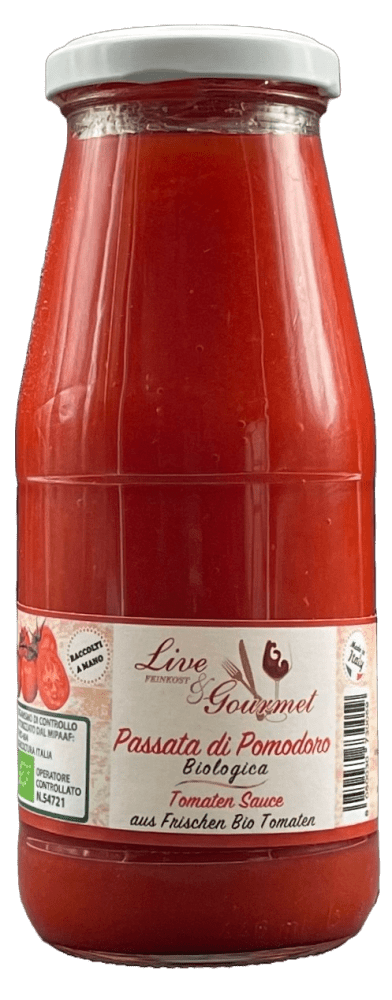 Live & Gourmet, Passata di Pomodoro, 500g - Weinatelier Agnes
