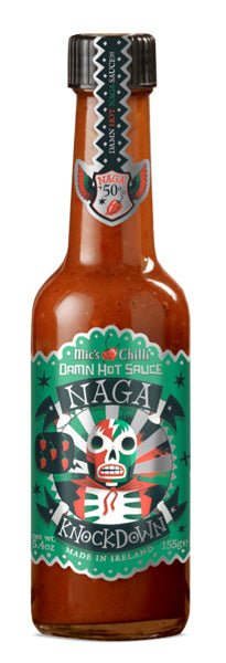 Mic´s Chilli, Damn Hot Sauce Naga Knockdown, 155g - Weinatelier Agnes