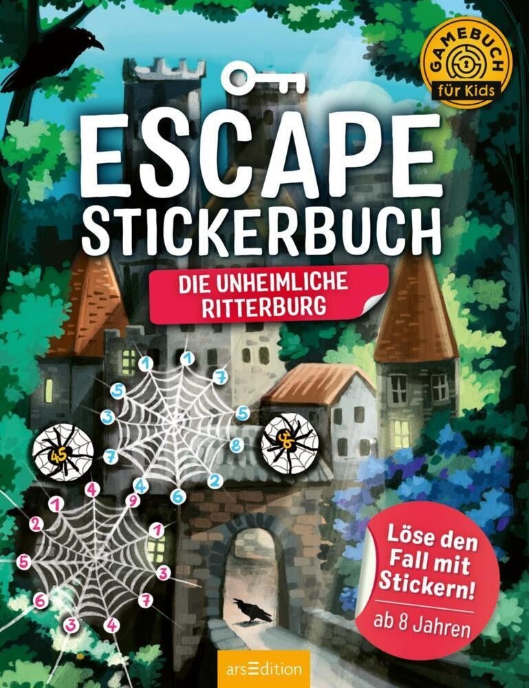 Philip Kiefer, Escape - Stickerbuch - Die unheimliche Ritterb. - Weinatelier Agnes