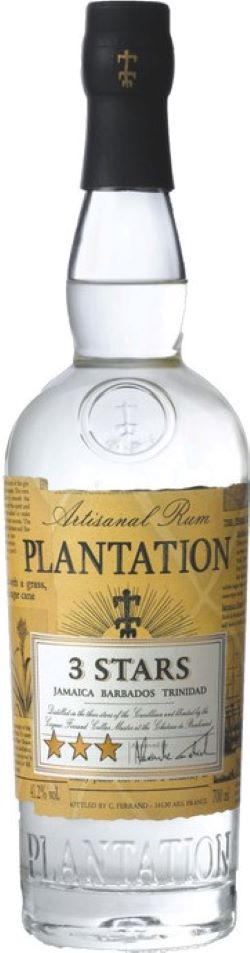 Plantation, 3 Stars White Jamaica Rum 41%, 0,7 l - Weinatelier Agnes