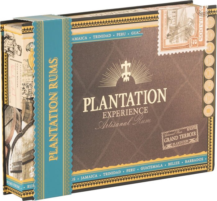 Plantation Experience Box 6er Rum Set - 6 Miniaturflaschen Premium-Rum aus der Karibik mit französischer Cognac-Veredelung