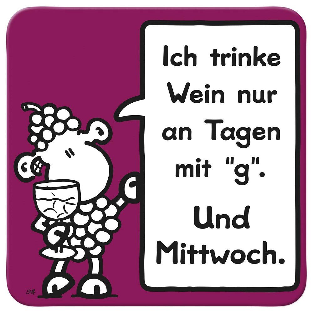 sheepworld, Untersetzer 45466 »WEIN« - Weinatelier Agnes