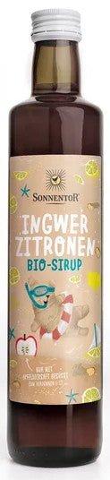Sonnentor, Ingwer - Zitronen Sirup bio, 500 ml - Weinatelier Agnes