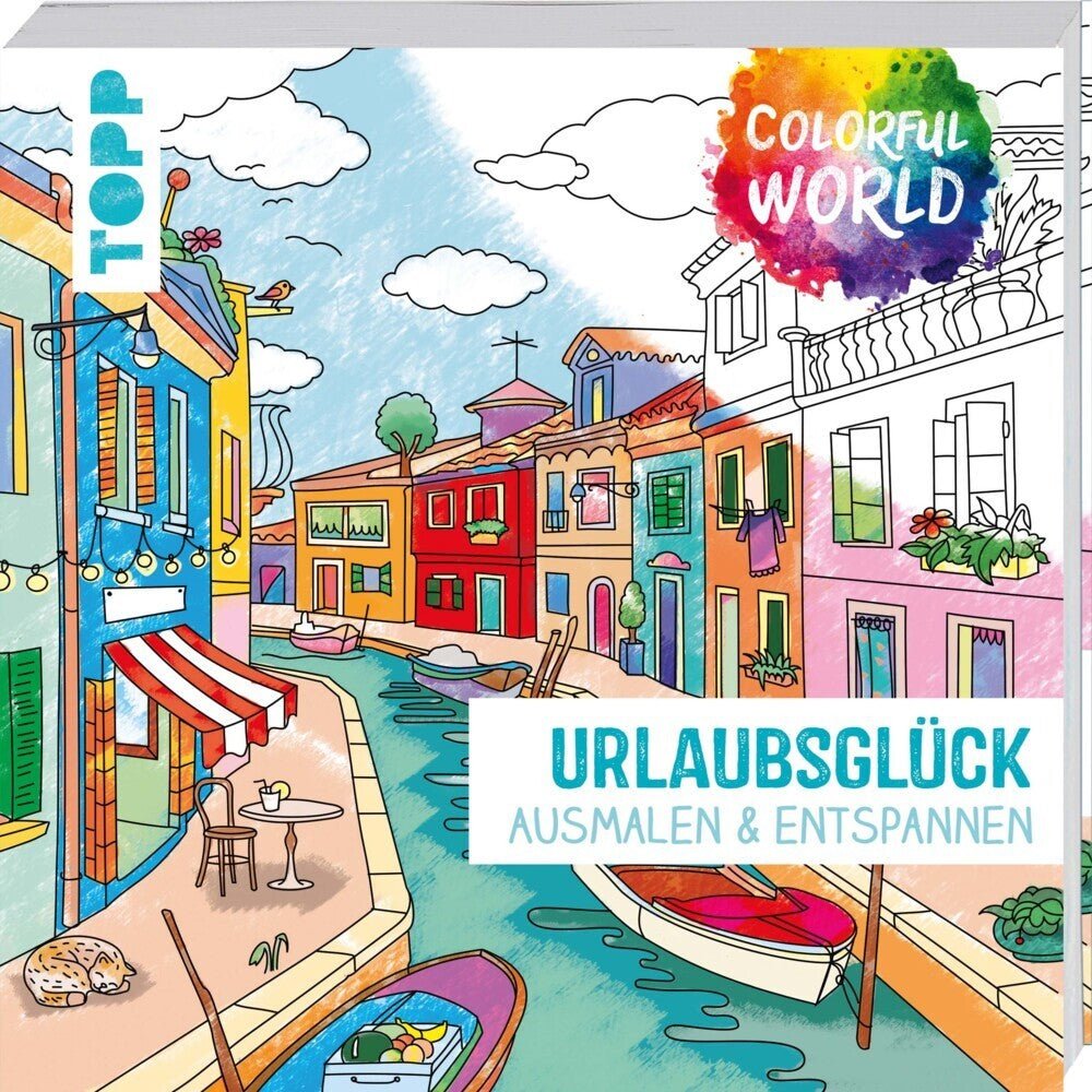 Tannaz Afschar, Colorful World - Urlaubsglück - Weinatelier Agnes