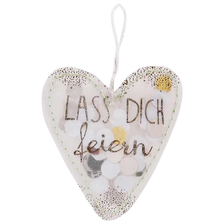 Konfettiherzen Lass dich feiern Good old friends