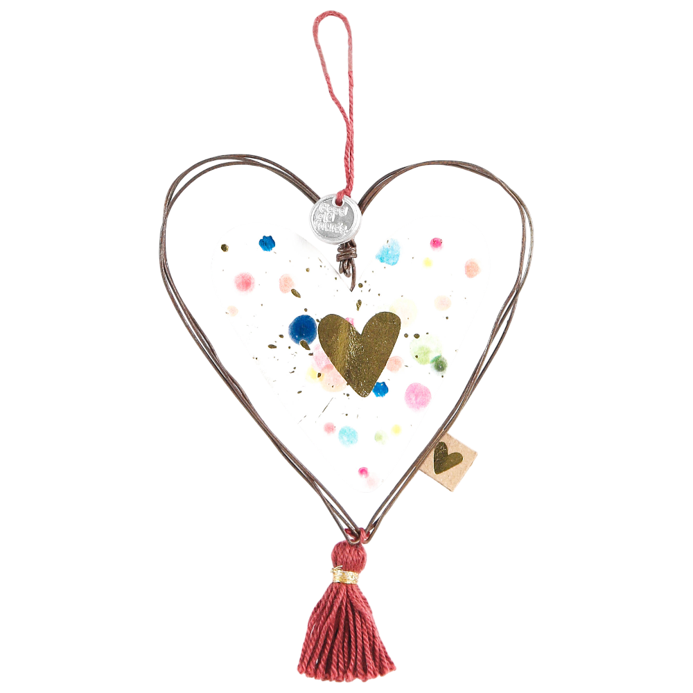 Schmuckherz Herz Good old friends Deko