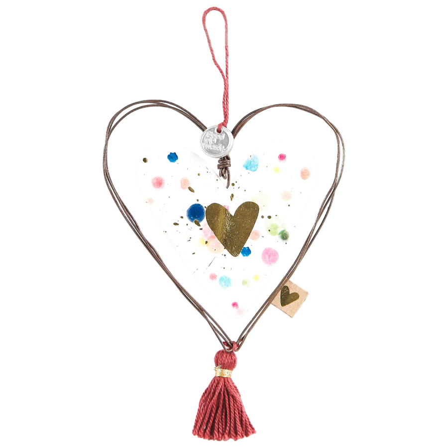 Schmuckherz Herz Good old friends Deko