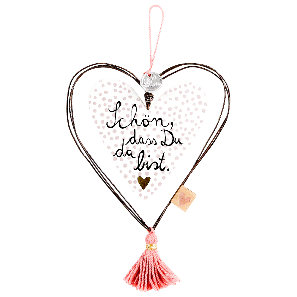 Schmuckherz Schön dass Du da bist Good old friends