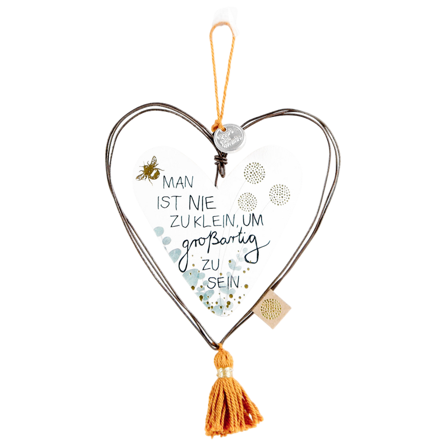 Schmuckherz Man ist nie zu klein Good old friends