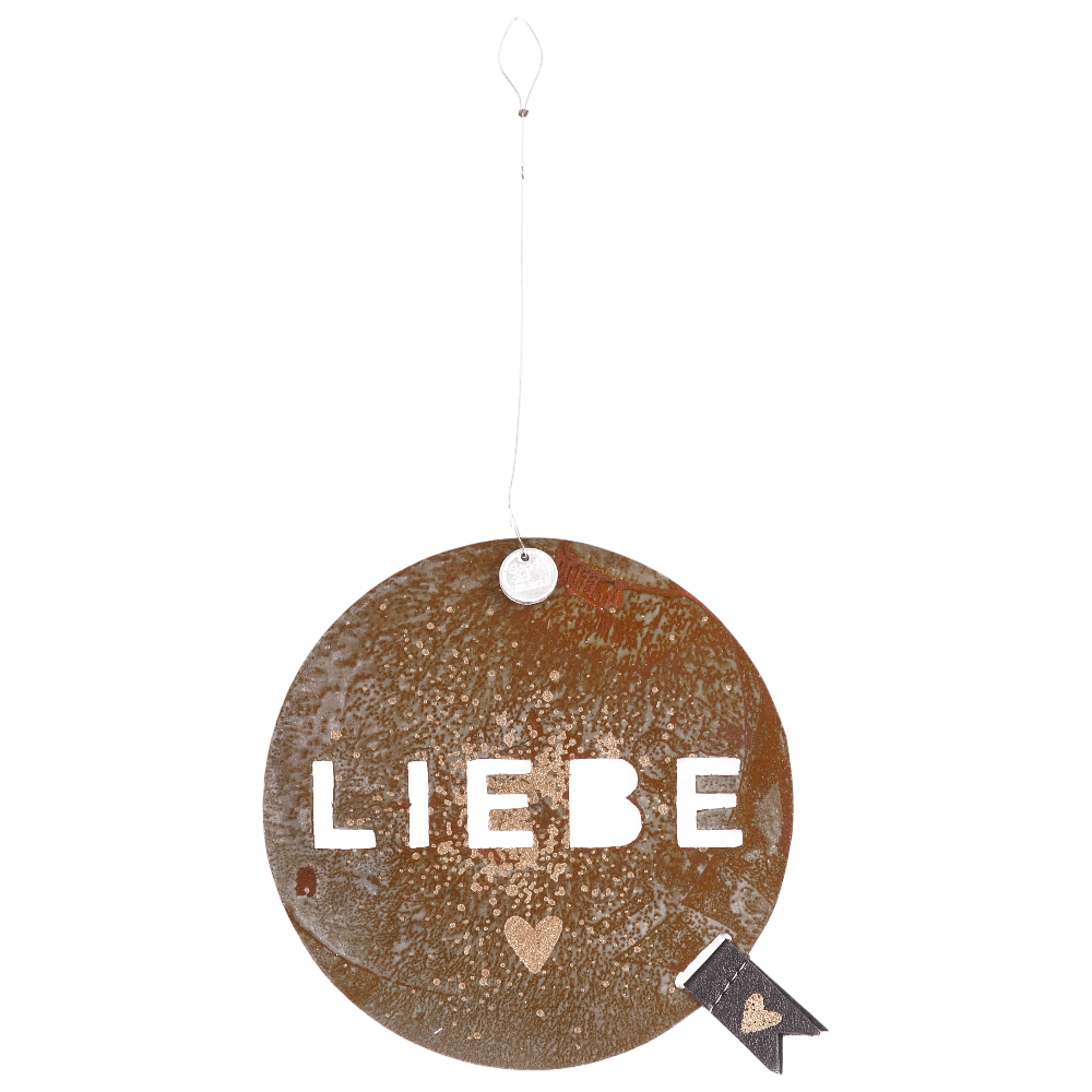 Wunschschild Liebe Good old friends Metallschild