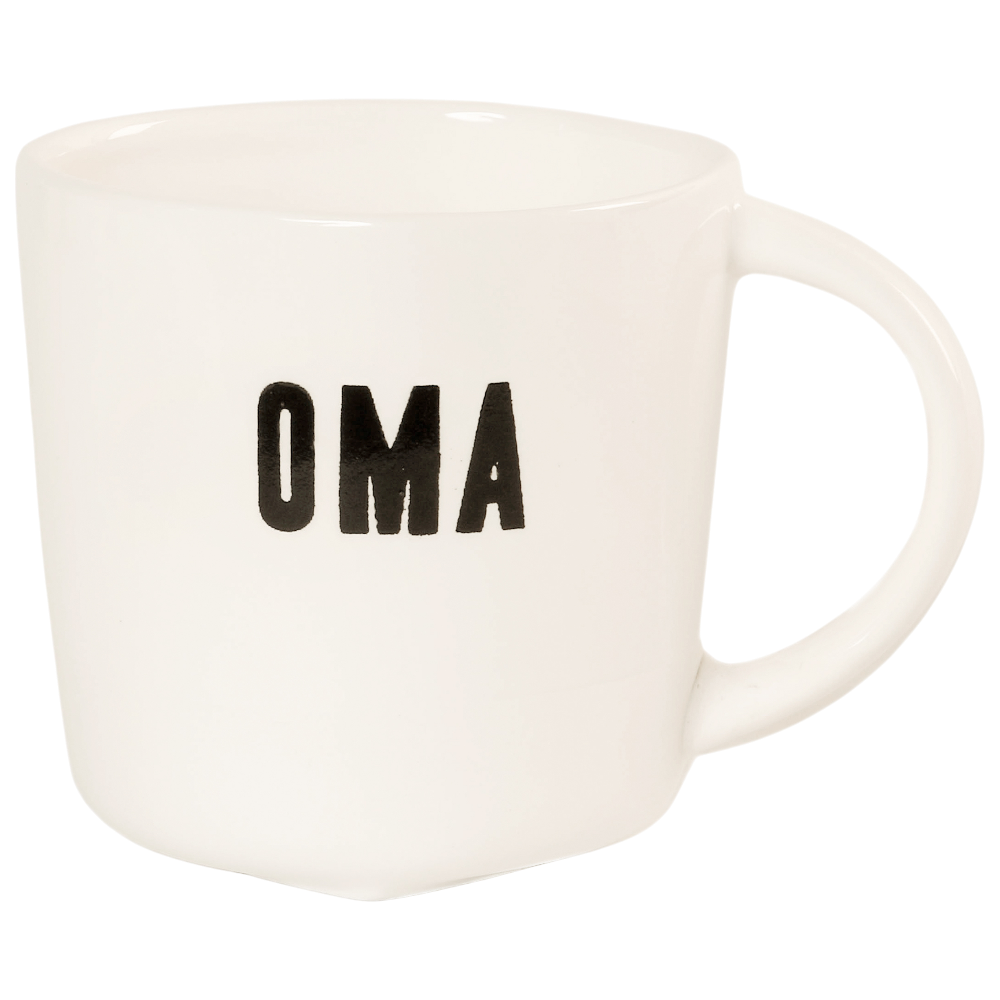 Familientasse Oma Good old friends Porzellan