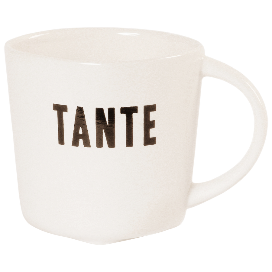 Familientasse Tante Good old friends Porzellan