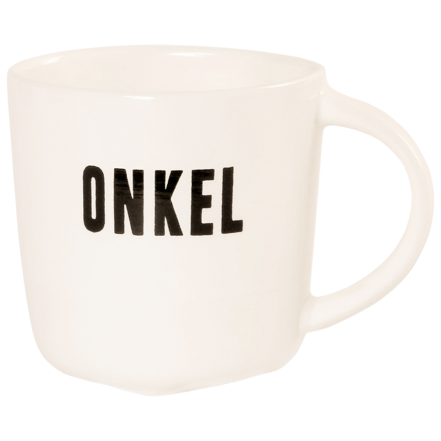 Familientasse Onkel Good old friends Porzellan