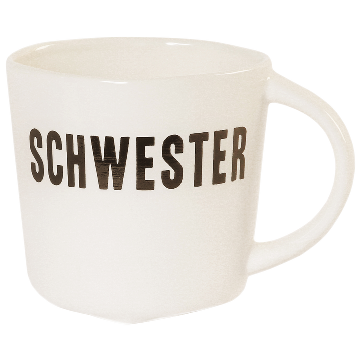 Familientasse Schwester Good old friends Porzellan