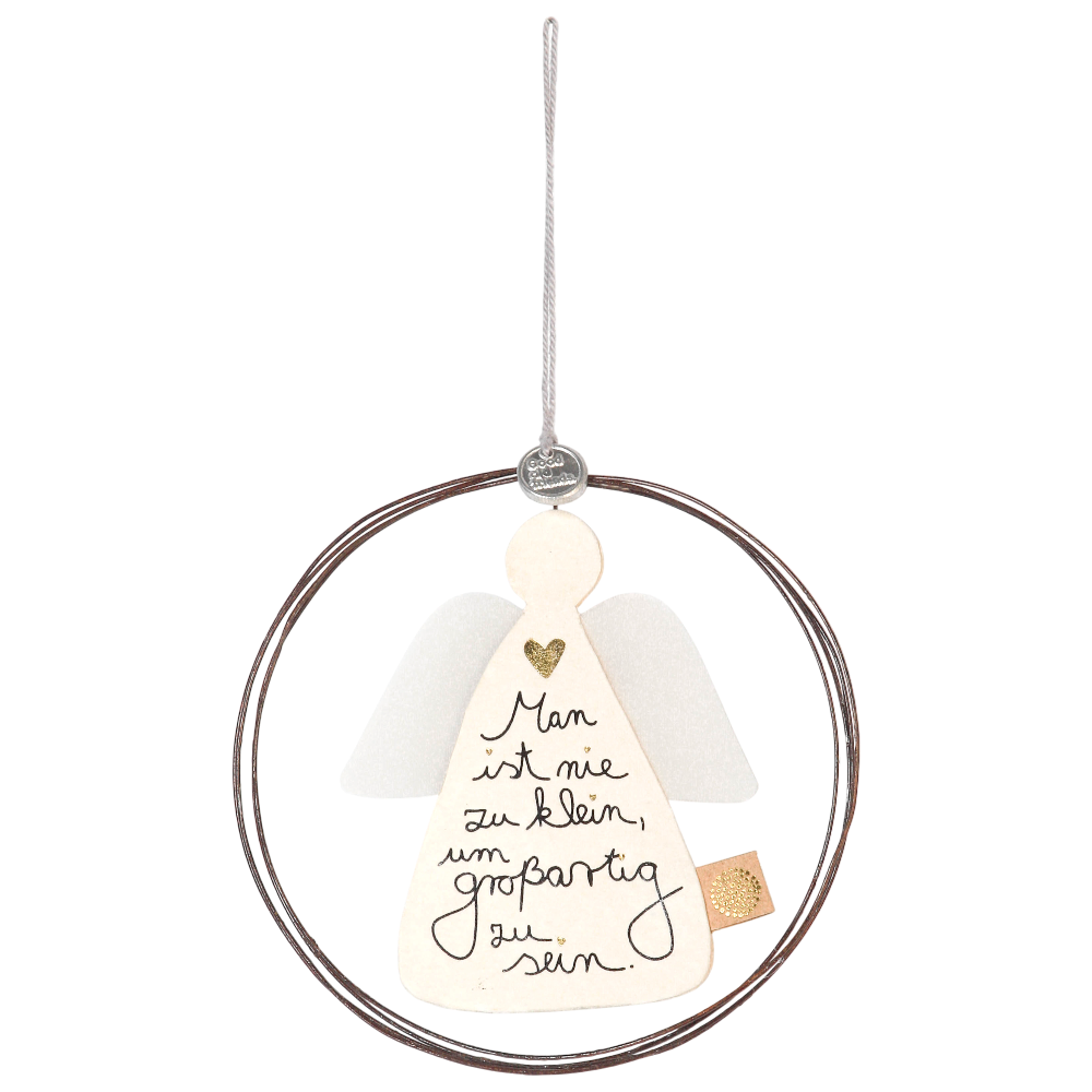 Engelkreis Man ist nie zu klein Good old friends Ornament