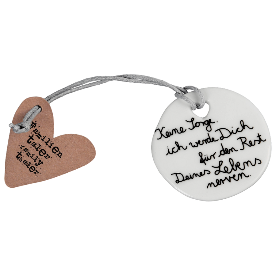 Familientaler Bruder Good old friends Porzellan