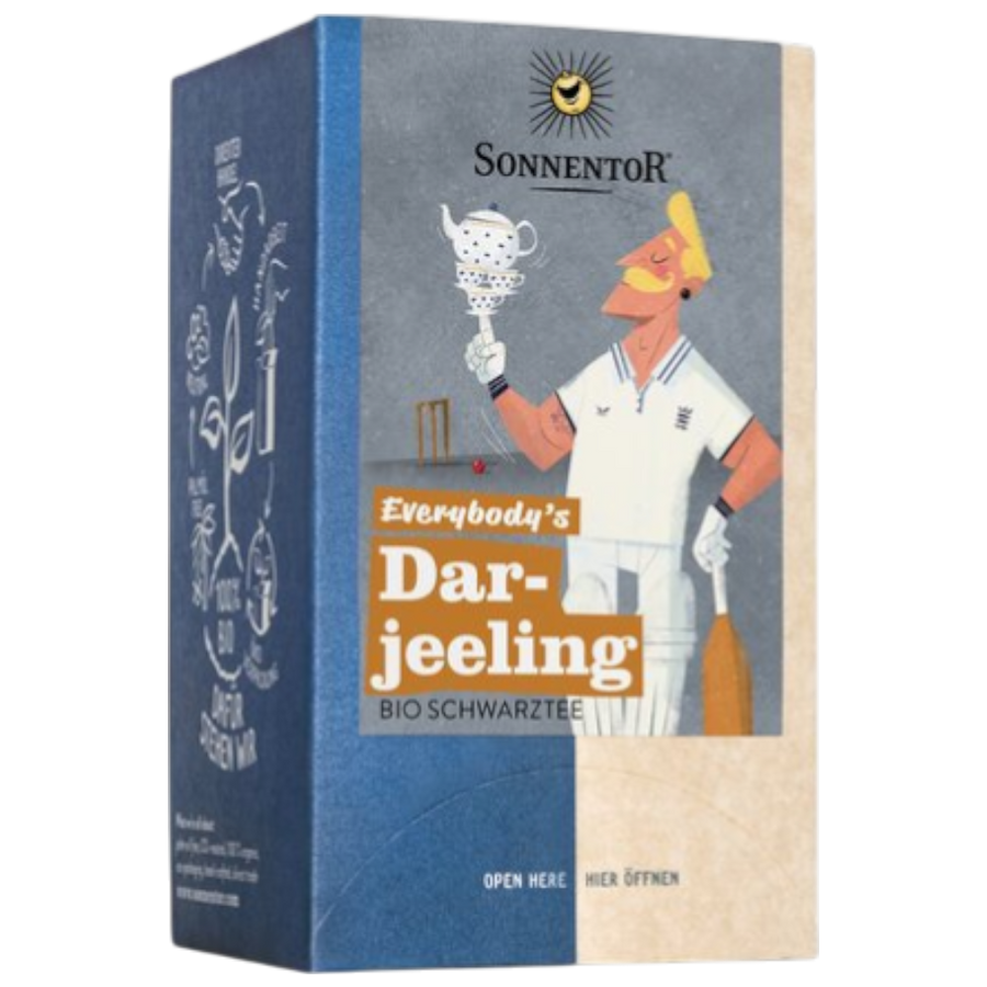 Sonnentor Everybodys Darjeeling Tee 27g – Bio, Schwarztee, Darjeeling, Indien