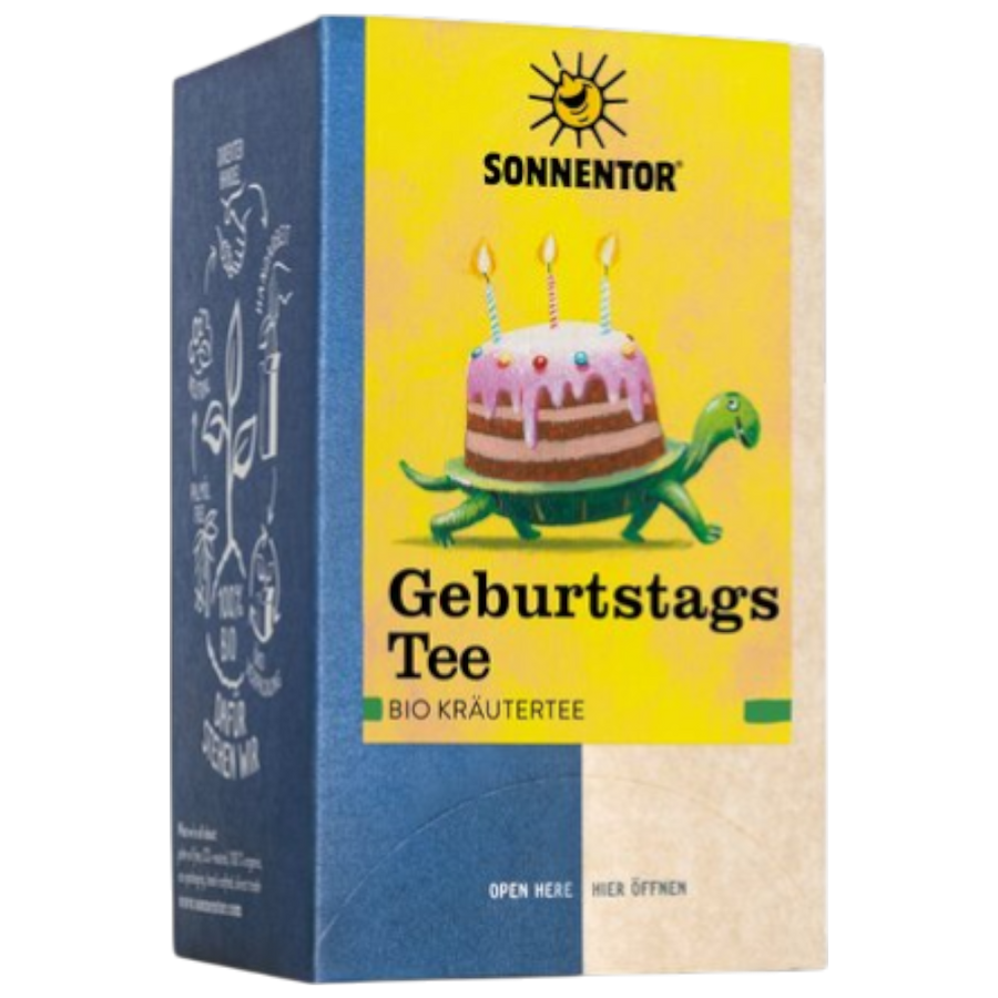 Sonnentor GeburtstagsTee 27g – Bio, Kräutertee, Geburtstag, Blüten