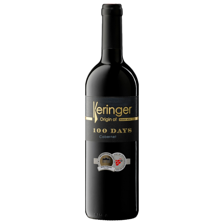 Keringer 100 Days Cabernet Sauvignon 2023 – Cassis, Weichsel, Barrique, Bordeauxrot