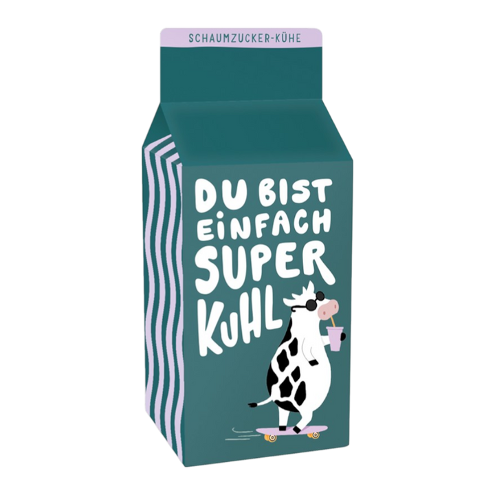 Grafik Werkstatt, Schaumzucker-Kühe Du bist einfach..., 90g